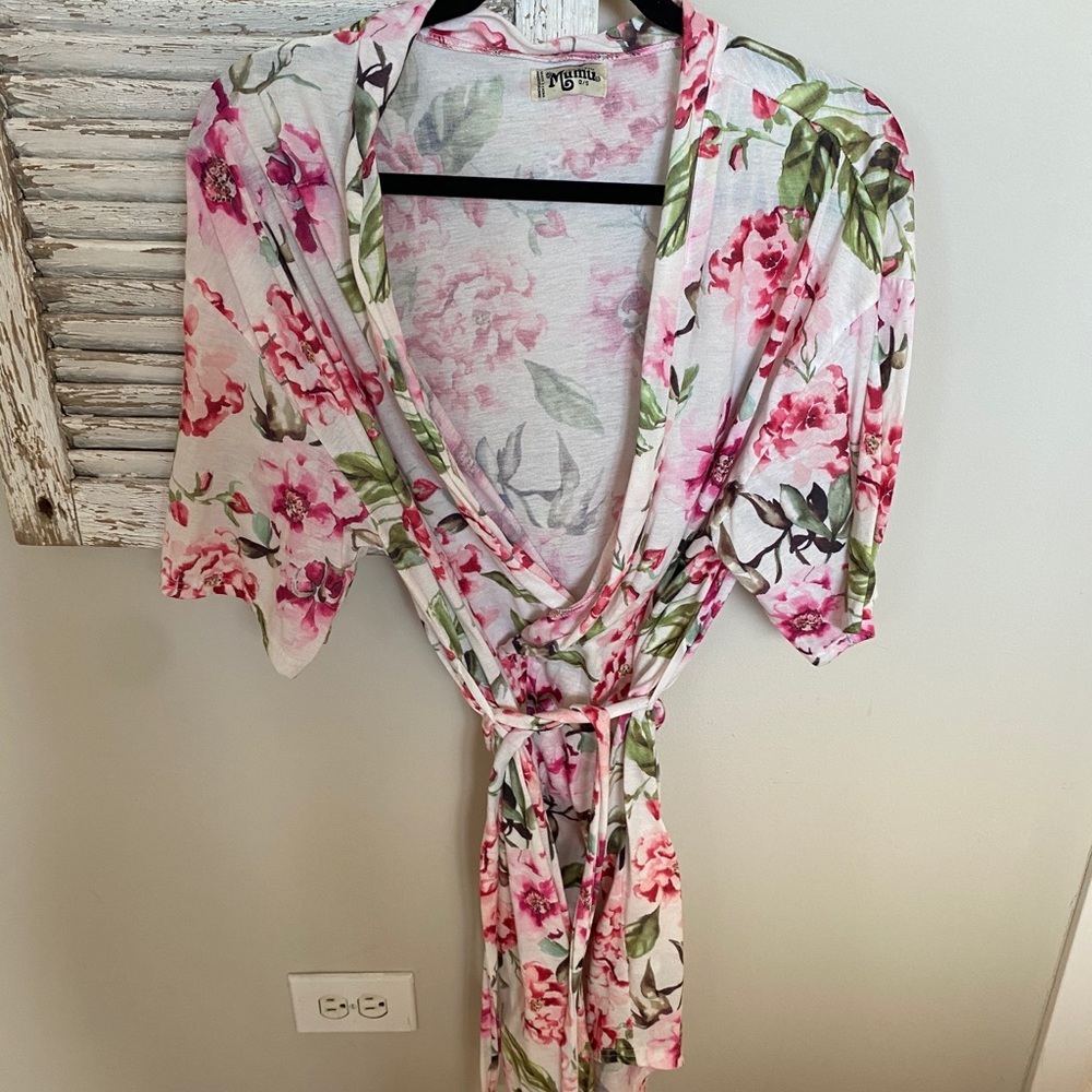 Show Me Your Mumu flower print robe